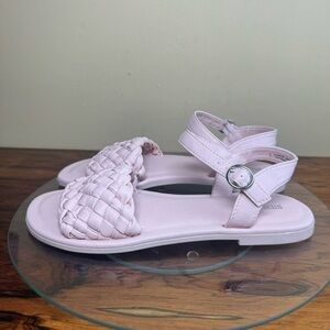 STEVE MADDEN Kids' Karina Braided Sandal In Pink
